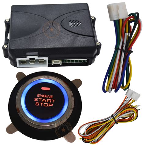 2020 popular 1 trends in home improvement, switches, lights & lighting, switches with start push button and 1. New push start button start stop car engine function ...