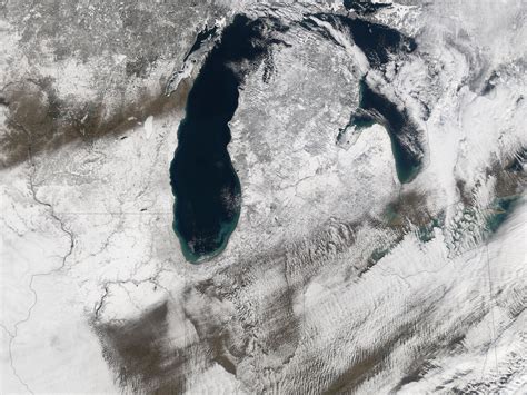 Snow Storm Across The Upper Midwest Natural Hazards