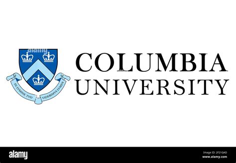 Columbia University Logo Stock Photo Alamy