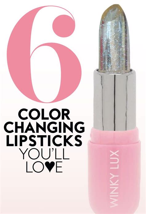 6 Color Changing Lipsticks You Have To Try Color Changing Lipstick
