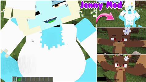 Jenny Mod 132 New Version Gameplay Minecraft Jenny Mod 1122 Ellie Jenny Bia Allie