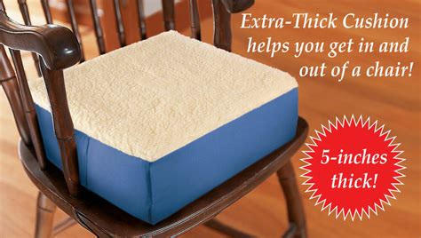 Shop wayfair for the best extra thick chair cushions. EXTRA Thick Seat Riser Cushion 5" Lift for Use in Auto ...