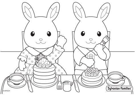 Et dessin animé les dessins animés moteur feu pour enfants camions temps de vie de pango c. Coloriage du petit déjeuner de la famille lapin