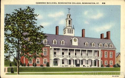 Commons Building Bennington College Vermont