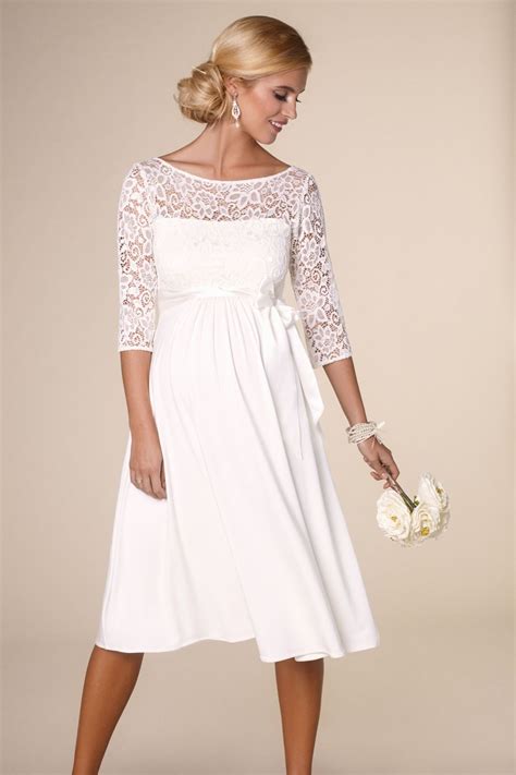 Sie können ihr brautkleid maßgeschneidert lassen. Heiraten mit Babybauch im Hochzeitskleid für Schwangere ...