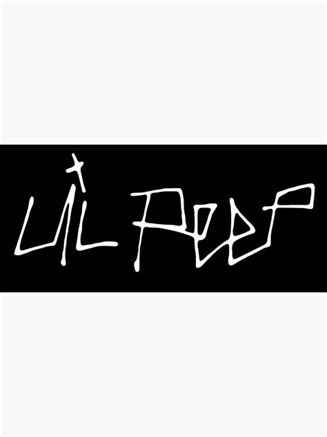 Lil Peep logo Photographic Print by dumontbast | Redbubble