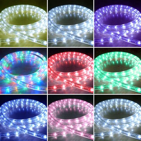 Outdoor Led Rope Lights Chasing Static Xmas Christmas