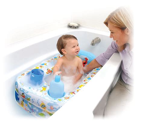 These structures elevate baby to your height with sturdy frames. Large Baby Bath Tub