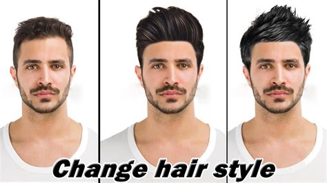 How To Change Hair Style In Photoshop Tutorial Photoshop Youtube