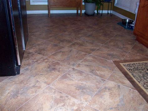 Adding grout to a tile floor offers a durable, lasting, and beautiful finish to any type of ceramic or porcelain tile floor. Dura-Ceramic Tile. Available in 16" or 14" with or without ...
