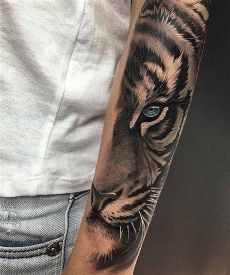 Tiger Unterarm Tattoo Tiger Eyes Tattoo Mens Tiger Tattoo Tiger Tattoo