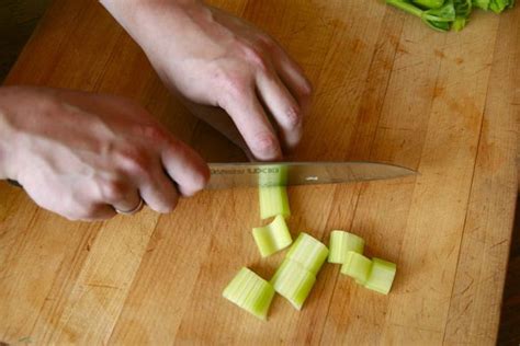 How To Cut Celery Knife Skills