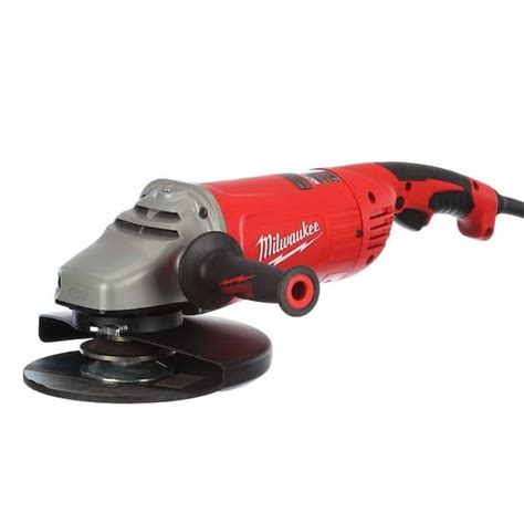 Milwaukee 15 Amp 79 In Large Angle Grinder With Trigger Lock On