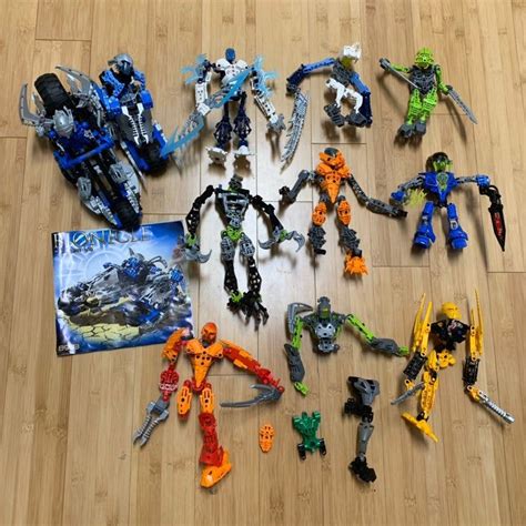 Group Of Lego Bionicles Some Are Complete Some Are Missing A Few