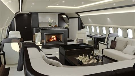 Mind Blowing Private Jet Interior Designs