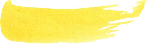 33 Yellow Watercolor Brush Stroke (PNG Transparent) Vol. 2 | OnlyGFX.com png image