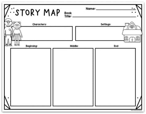 Free Story Map Graphic Organizer Templates For Students