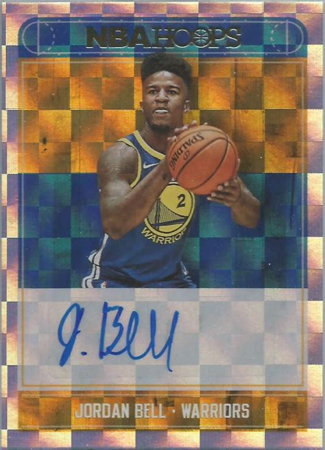 Former oregon duck jordan bell has had quite the rollercoaster career in the nba thus far. Future Watch: Jordan Bell Rookie Basketball Cards, Warriors