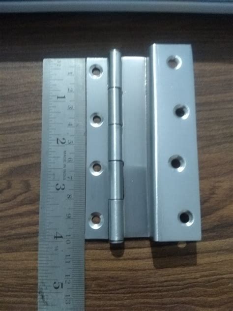 Ss Cabinet Butt Hinges Size 4 Inch Polished At Rs 68piece In Rajkot Id 26560671297