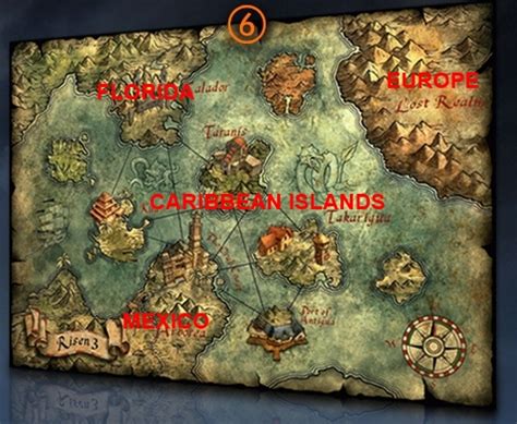 High council, crystal fortress, beach. List of Risen 3 related information and facts - Seite 12