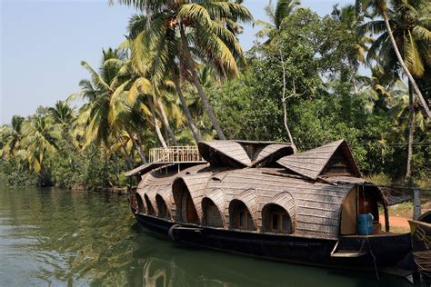A Traditional Rice Barge Converted To A Cruise Boat Along The