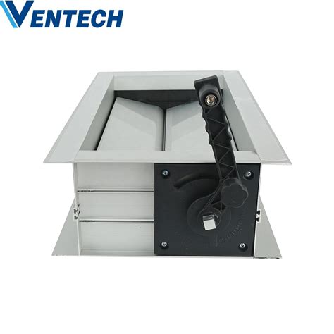 Hvac System Ventilation Volume Control Adjustable Aluminum Air Volume