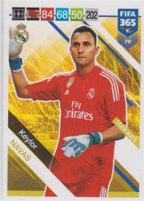 Informações pessoais nome completo keylor antonio navas gamboa data de nasc. Adrenalyn XL FIFA 365 2019 - 070 Keylor Navas (Real Madrid ...