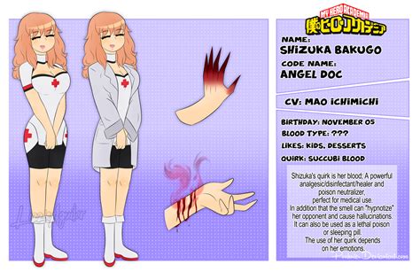 Bnha Oc Shizuka Bakugo Hero 22 By Lizzie Wendigo On Deviantart