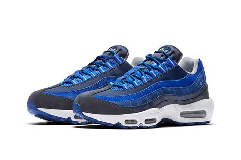 A Mixture Of Blues Highlight This Nike Air Max 95 •