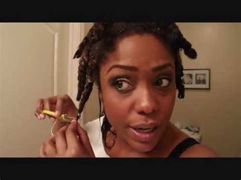 One year ago, i began the daunting process of growing out my relaxed hair and letting it return to its natural texture. THE BIG CHOP! 1 Year Transition 4A Hair - YouTube