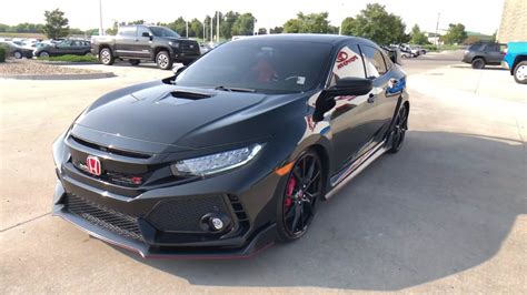 Pre Owned 2019 Honda Civic Type R Touring Hatchback In Kansas City