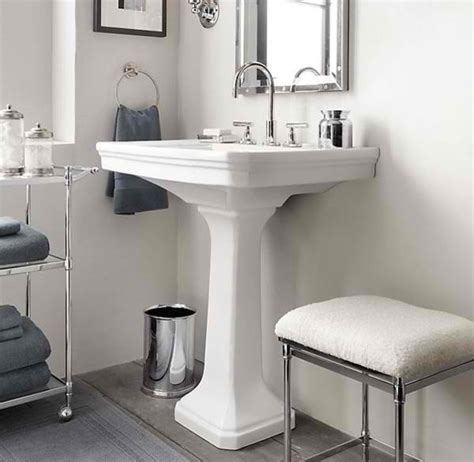 20 Fascinating Bathroom Pedestal Sinks Home Design Lover