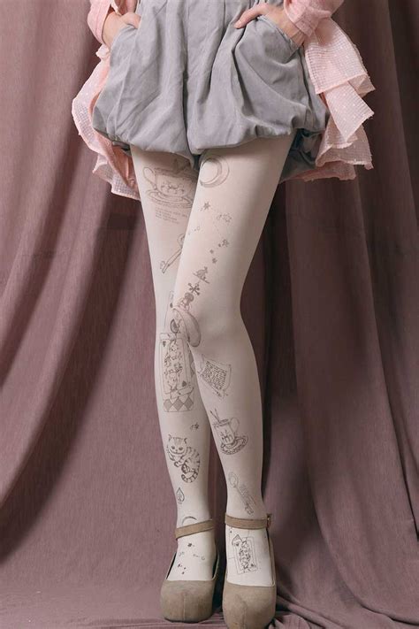 Princess Sweet Lolita Pantyhose Original Japanese Harajuku Hand Painted