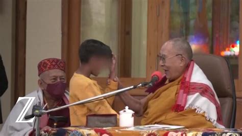 Dalai Lama Bittet Nach Kuss Mit Jungen Um Entschuldigung YouTube