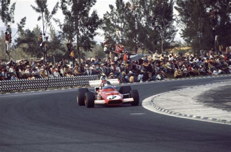 Jacky Ickx Ferrari 312b Mexican Grand Prix Grand Prix Autódromo