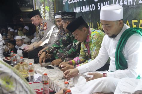 Menghadiri Maulid Nabi Muhammad SAW 1444 H Alamsyah Semoga Jadi