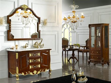 Buy pvc vanity @ upto 70% off online. gilded mirror bathroom vanity | Gold Plated Luxury ...