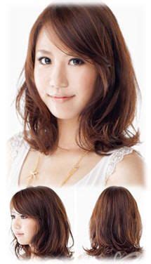 Shoulder length hair looks beautiful on women of all ages. Korean hairstyle medium shoulder length