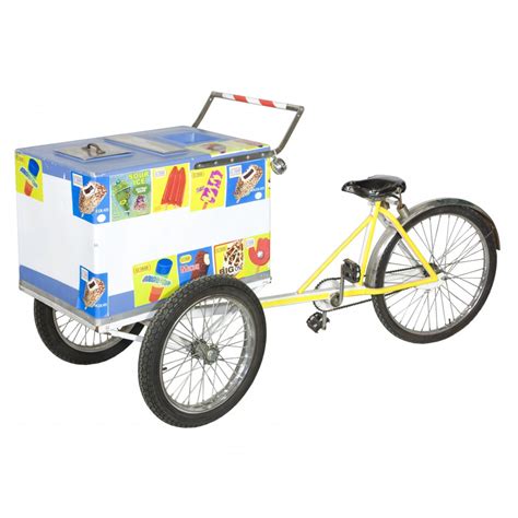 Ice Cream Push Cart W Blue Wheels Air Designs