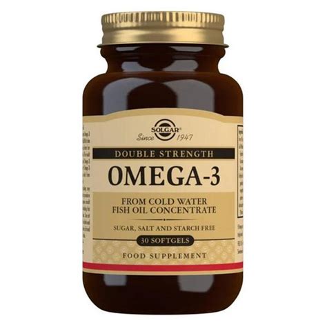 Omega 3 Essential Fatty Acid 700 Free Form In 30sftgel From Solgar