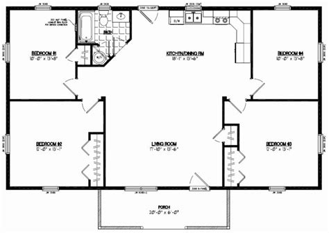 16 X 36 Floor Plans Floorplansclick