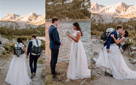 Bride Hiking In Her Wedding Dress Amid Mini Elopement Shocks Internet