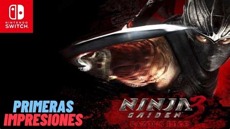 Ninja Gaiden 3 Razors Edge Nintendo Switch Primeras Impresiones