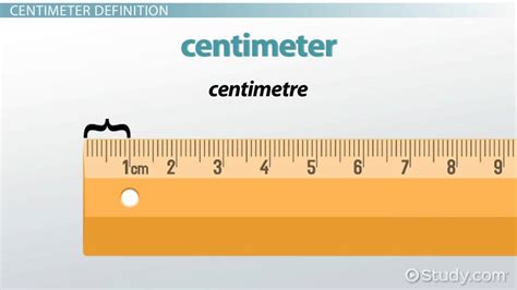 What Is A Centimeter How Big Is A Centimeter Video And Lesson