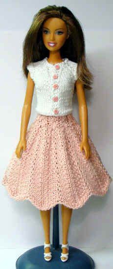 Crochet doll clothes patterns, doll patterns. Pin on DOLLS - BARBIE FASHION