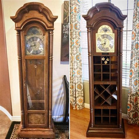 Repurposed Grandfather Clock Check Out — House Of Rumours For More