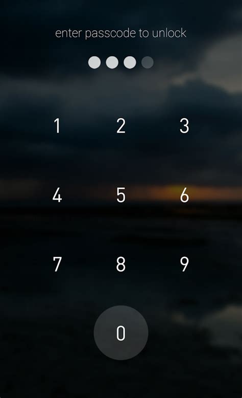 Passcode Lock Screen Apk Thing Android Apps Free Download
