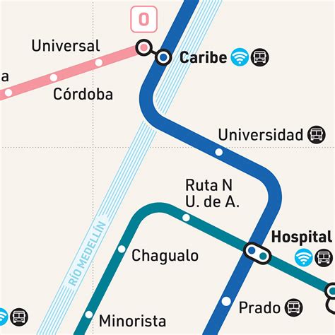 Metro De Medellín Transit Maps Store