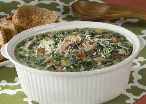 Creamy Spinach Mushroom Soup Recipes Pictsweet Farms