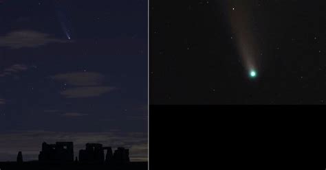 Comet Neowise Pictures Show Comet Streaking Over Earths Skies Metro